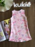 Vestido Infantil em Fly Tech Doceria Rosa Kukiê 83219 - loja online