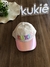 Boné Infantil em Sarja com Aba Rosa Holográfico Kukiê 83108 - comprar online