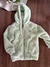 Jaqueta Teddy Infantil Unissex Verde Claro Lili John 227041