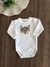 Conjunto Infantil Body Off White Raposa e Calça em Suedine Bichinhos Mini e Co 07331952 na internet