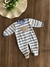 Macacão Infantil em Tricot Listrado Urso Mini e Co 31281777 - comprar online