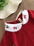Conjunto Infantil Body com Gola e Mijão com Babadinho Vermelho Cereja Mini e Co 07191964 na internet