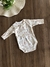 Body Infantil Off White Coelhinhas Mini e Co 02471950 - comprar online