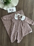 Imagem do Macacão Infantil em Tricot Rosê com Gola Bordada Mini e Co 31351778