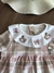 Macacão Infantil Xadrez Rosa com Gola Bordada Mini e Co 31131956 na internet