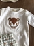 Conjunto Infantil Body Raposa e Calça Xadrez Verde Mini e Co 07371952 na internet