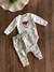 Conjunto Infantil Body Raposa e Calça Xadrez Verde Mini e Co 07371952 - loja online