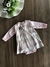 Conjunto Infantil Body Rosa e Vestido Xadrez Rosa Mini e Co 07791956 na internet