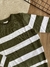 Suéter Masculino Verde Listrado - comprar online