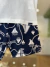 Conjunto Infantil Camiseta Pérola e Bermuda Azul Âncoras e Barcos Youccie I2408 - Clube Melina