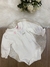 Body Infantil Off White com Gola e Patch Coração Manga Longa Momi C1693 - comprar online