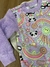 Vestido Infantil Kukiê Lilás Panda 72495 - Clube Melina