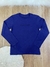 Camiseta Manga Comprida Azul Marinho Calvin Klein Jeans