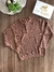 Blusão Infantil em Tricot Caramelo Up Baby 110145816 - comprar online