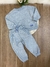 Conjunto Infantil Blusão Bolso Canguru e Calça em Moletom Azul Up Baby 121044883