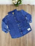 Camisa Infantil Manga Longa Jeans Azul Escuro Up Baby 060444976