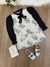 Vestido Infantil Folhagem Preto Yoyo 24116 - comprar online