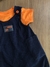 Conjunto Infantil Body Laranja e Macaquinho Azul Marinho Up Baby 128044433 - comprar online