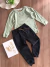 Calça Infantil em Moletom Preto Up Baby 030145981 - Clube Melina