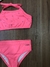 Biquini Infantil com Proteção UV50+ Rosa Neon e Strass Kukiê 74403 - comprar online