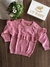 Blusão Infantil em Tricot Rosa Plumeria Up Baby 110144856 - comprar online
