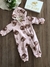 Macacão Infantil Ultrasoft e Teddy Urso Rosê Up Baby 081245874 - comprar online