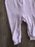 Macacão Infantil em Ribana Canelada Rosa Prateado Up Baby 081245912 - Clube Melina