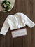 Bolero Infantil Peluciado Off White Petit Cherie 51304526002 - comprar online