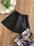 Saia Infantil em Couro com Pingente Preto Momi H5894 - comprar online