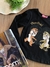 Blusa Infantil Manga Longa Tico e Teco Preto Momi J6147 - Clube Melina