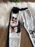 Calça Infantil em Cotelê Lulu com Pompom Preto e Branco Yoyo 25223 na internet
