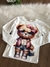 Blusa Infantil Ursinha Colorida Yoyo 25217 - Clube Melina