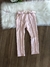 Calça Infantil Floral Rosa Salmão com Cinto Yoyo 25222 - comprar online