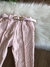 Calça Infantil Floral Rosa Salmão com Cinto Yoyo 25222 na internet