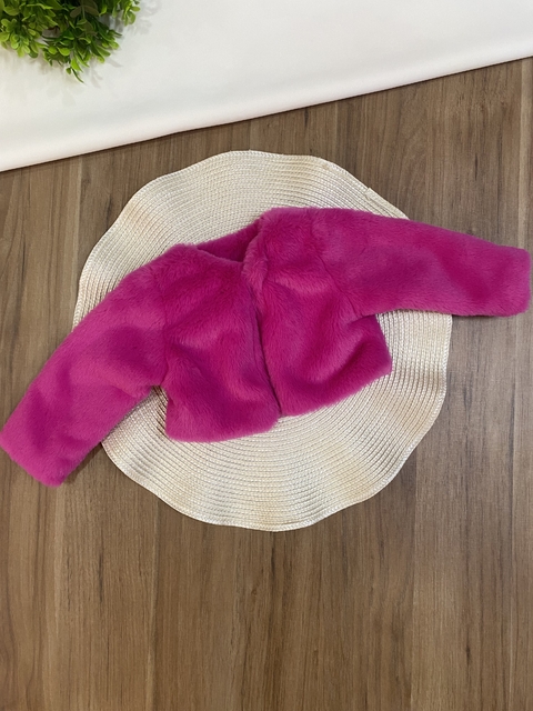 Bolero Bebê De Pele Rosa Petit Cherie