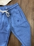 Calça de Moletom Infantil Menino Jogger Azul Hering Kids 5548A58EN - comprar online