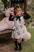 Vestido Infantil Folhagem Preto Yoyo 24116