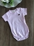 Body Infantil Manga Curta Rosa Mini e Co 02570611