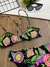 Biquini Teen Flores Neon Viva Flor 3434 - Clube Melina