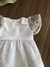 Vestido Infantil em Tule com Bordado em Relevo Branco Kukiê 77476 na internet