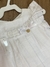 Vestido Infantil em Linho Branco 613 - comprar online