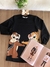Vestido Infantil Manga Longa Preto Tico e Teco Momi H5970 - loja online