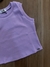 Blusa Cropped Infantil Canelado Lilás Kukiê 73897 - comprar online