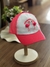 Boné Infantil com Tela Rosa Neon e Flamingos Kukiê 74250 - comprar online