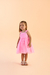 Vestido Infantil em Tule Rosa com Brilho Petit Cherie 333520 - comprar online