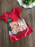 Vestido Infantil Vermelho Natal Kukiê 75286