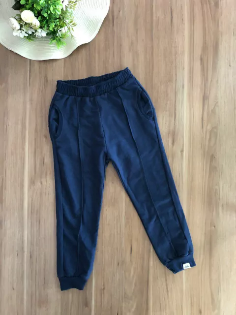Calça Infantil Jogger Azul Marinho Hering Kids 5E1AAXTEN