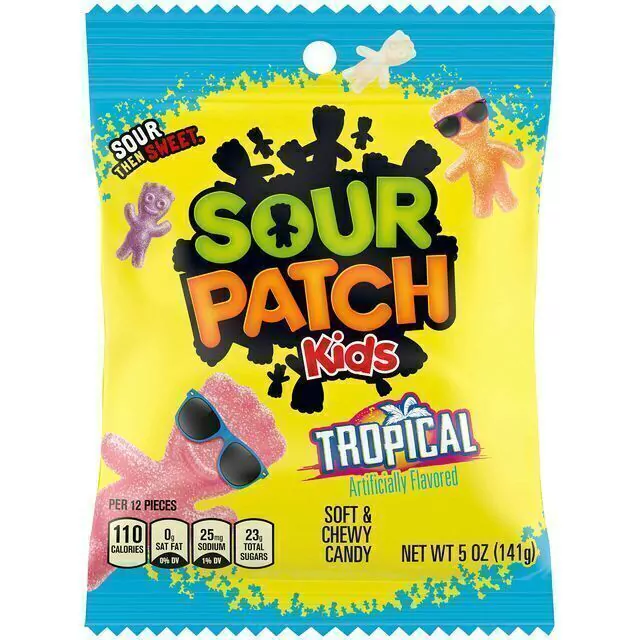SOUR PATCH TROPICAL 3.5 OZ