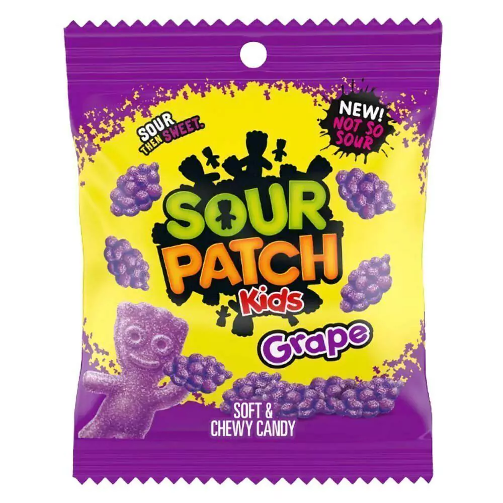 SOUR PATCH GRAPE 3.5 OZ
