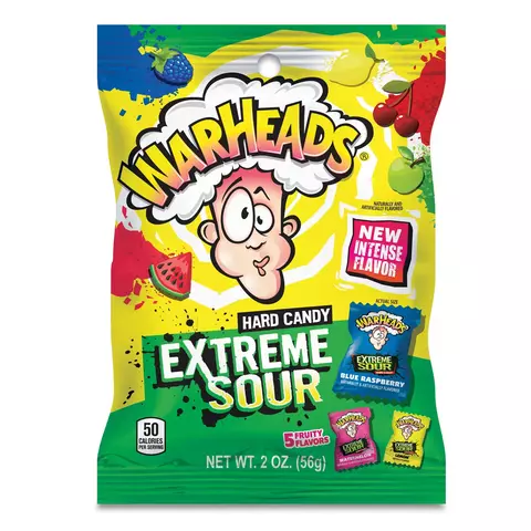 CARAMELOS WARHEADS EXTREME SOUR 2.0 oz